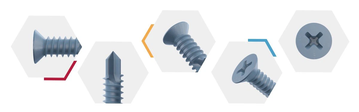 Flat Head Self Drilling Screws-detail