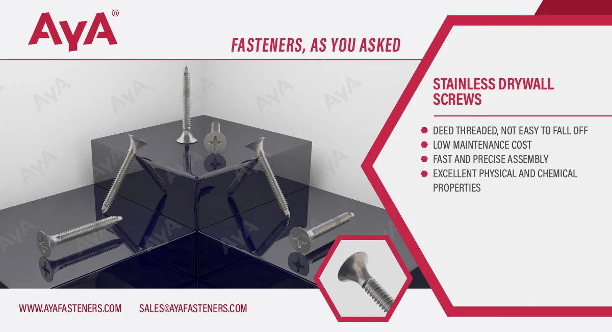Stainless Drywall Screws advantage Stainless Drywall Screws advantage