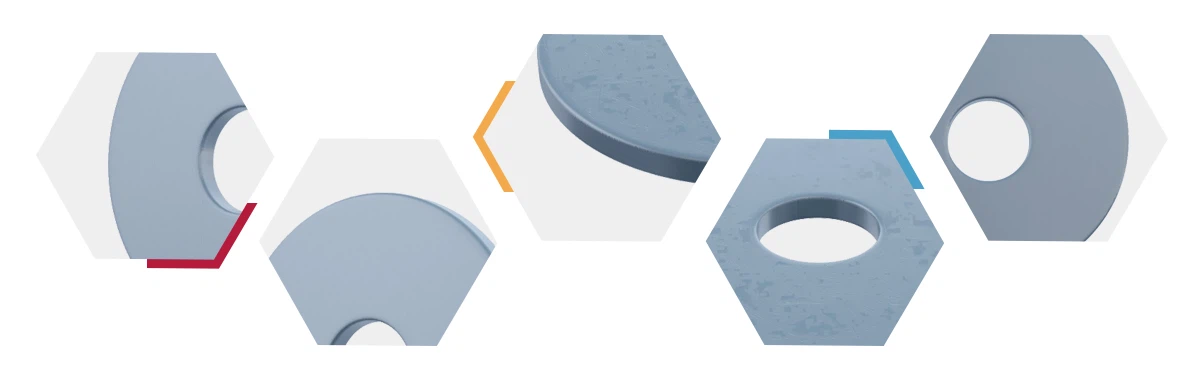 Large Flat Metal Washers details