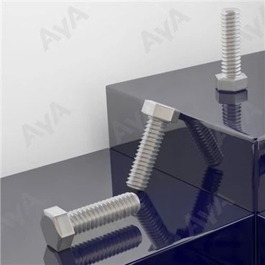 Stainless steel hexagon bolt te pawh a awm bawk.