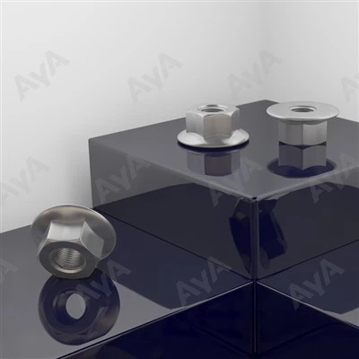 Stainless steel serrated flange nuts a ni a, a man pawh a tlawm hle.